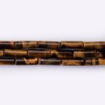 Tiger Eye Natural Stone 4×13mm Cylinder Polished
