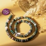 Fancy Jasper Natural Stone 4×6mm Lentil Polished - Image 2