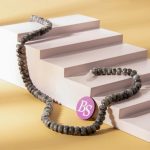 Larvikite Natural Stone 4×6mm Lentil Polished - Image 2