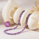 Amethyst Natural Stone 4mm Cube Faceted - Image 2