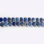 Lapis Lazuli Natural Stone 8mm Heart Polished
