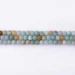 Multicolor Amazonite Natural Stone 4mm Cube Sparkling Faceted