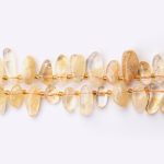 Gold Quartz Natural Stone 9-19mm Irregular Polished