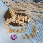 Gold Quartz Natural Stone 9-19mm Irregular Polished - Image 2