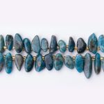Blue Apatite Natural Stone 9-18mm Irregular Polished