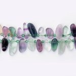 Fluorite Natural Stone 11-19mm Irregular Polished