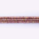Pink Tourmaline Natural Stone 2x4mm Lentil Polished