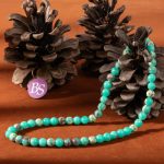 Green Imperial Jasper Natural Stone 6mm Round Polished - Image 2