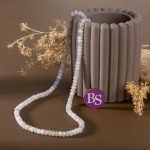 Morganite Natural Stone 3×4mm Lentil Sparkling Faceted - Image 2