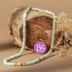 Mongolian Turquoise Natural Stone 3×4mm Lentil Sparkling Faceted - Image 2