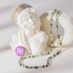 Prehnite Natural Stone 3×4mm Lentil Sparkling Faceted - Image 2