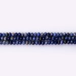 Lapis Lazuli Natural Stone 3×4mm Lentl Faceted