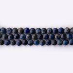 Lapis Lazuli Natural Stone 6mm Lentil Faceted