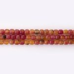 Pink Orange Quartz Natural Stone 5mm Cube Sparkling Faceted