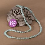 Blue Aventurine Natural Stone 4mm Lentil Sparkling Faceted - Image 2