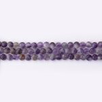Amethyst Natural Stone 4mm Lentil Faceted