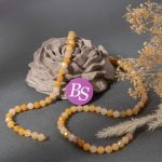 Yellow Aventurine Natural Stone 4mm Round Sparkling Faceted - Image 2