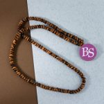 Tiger Eye Natural Stone 2×4mm Lentil Polished - Image 2