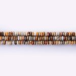 Venus Jasper Natural Stone 2×5mm Lentil Polished