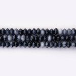 Sodalite Natural Stone 4×6mm Lentil Sparkling Faceted