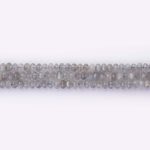 Labradorite Natural Stone 3×5mm Lentil Sparkling Faceted