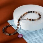 Brown Agate Natural Stone 7×8mm Hexagonal Sparkling Faceted - Image 2