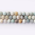 Multicolor Amazonite Natural Stone 8mm Lentil Sparkling Faceted