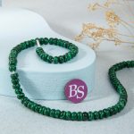 Malachite Natural Stone 4×6mm Lentil Polished - Image 2