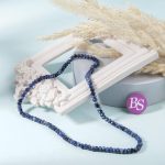 Sodalite Natural Stone 3×4mm Lentil Faceted - Image 2