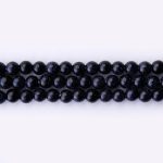 Navy Blue Goldstone Natural Stone 6mm Round Polished