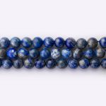 Lapis Lazuli Natural Stone 8mm Round Polished
