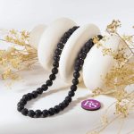 Lava Natural Stone 7mm Round Rough Pitted - Image 2