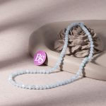 Blue Quartz Natural Stone 4mm Round Faceted - Image 2