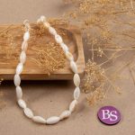 Natural White Shell 6×11mm Oval Polished - Image 2