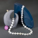 Natural White Shell 11mm Van Cleef Polished - Image 2