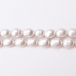 Natural White Pearl 7×9mm Oval