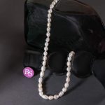 Natural White Pearl 7×8mm Oval - Image 2