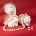 Natural Peach Pearl 8-9mm Semi-Baroque - Image 2