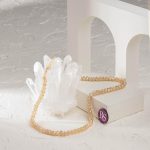 Shiny Beige Czech Crystal 5×6mm Lentil Faceted - Image 2