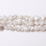 Natural White Shell 7mm Irregular Polished