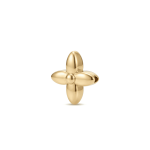 Monogram Flower Bead - 12mm 18K Gold Plated - Image 2